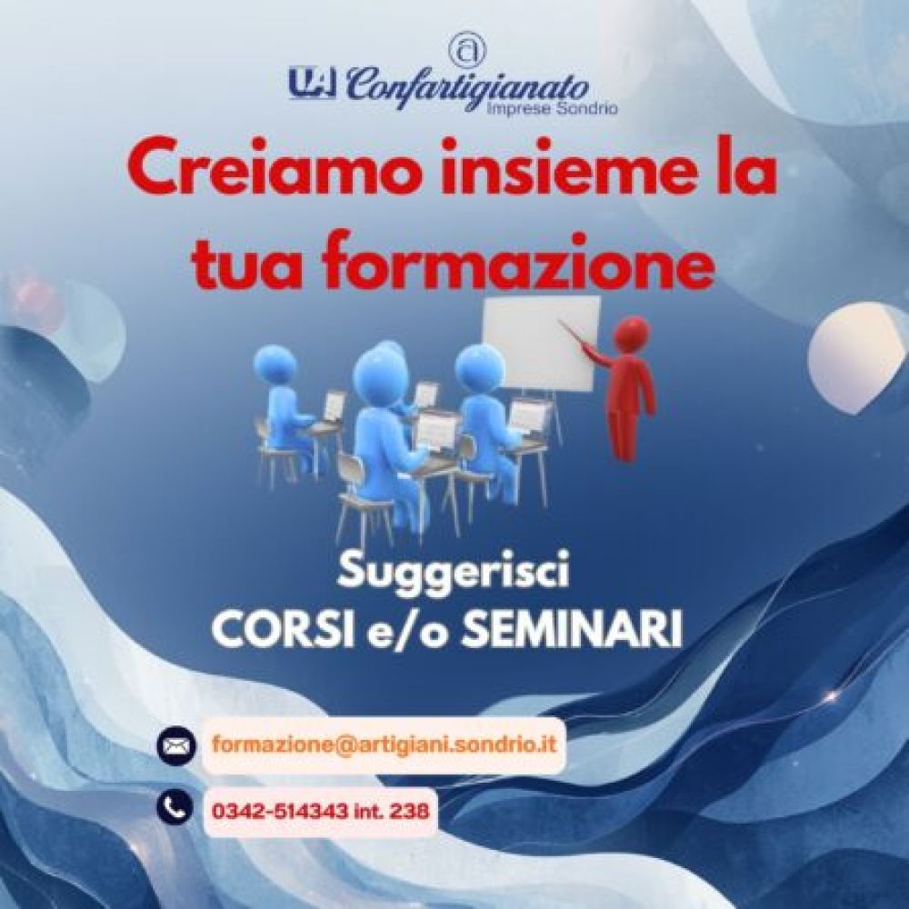 creiamo insieme la tua formazione