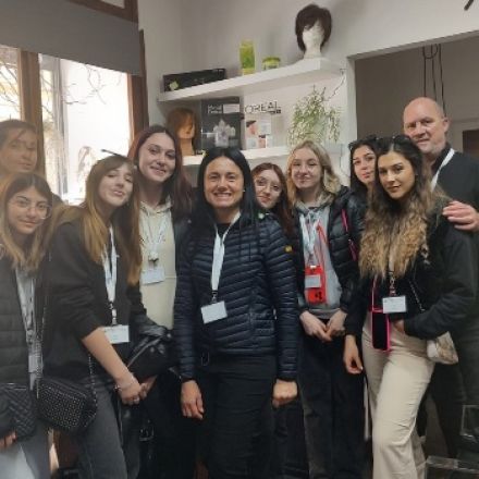 Il gruppo a Praga con Alberto Leoni