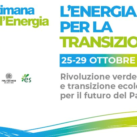 L’Energia per la Transizione - Settimana per l'Energia 2021