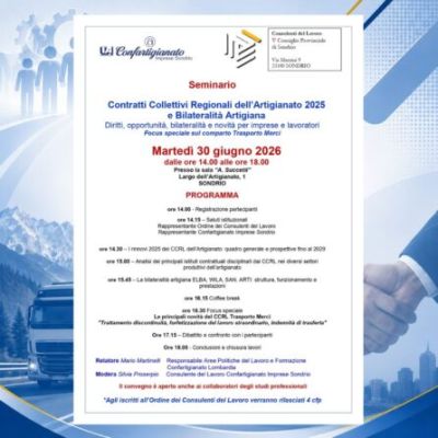 SEMINARIO BILATERALITà CONTRATTI 30 GIUGNO 2026