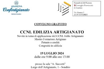 seminario CCNL edilizia artigianato 19 luglio 2024