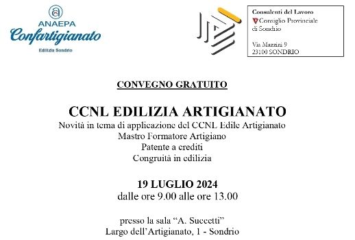 seminario ccnl edile artigiano