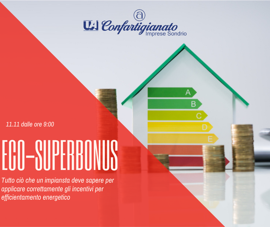Eco-superbonus, il seminario per impiantisti