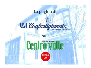 pagina confartigianato su Centro Valle