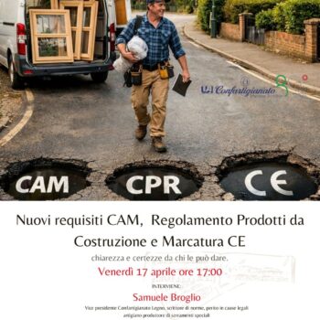 CAM, CPR E MARCATURA CE serramenti
