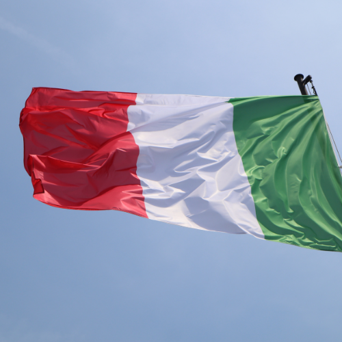 bandiera dell'italia