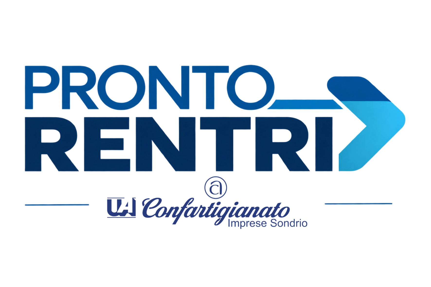 pronto rentri logo sfondo trasparente