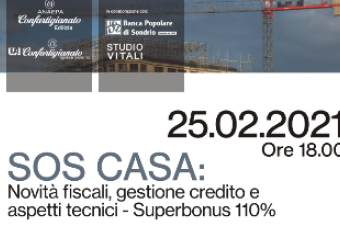 SOS casa: webinar 25 febbraio 2021