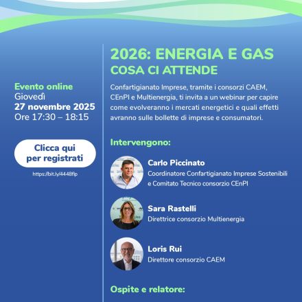 2026 energia e gas cosa ci attende
