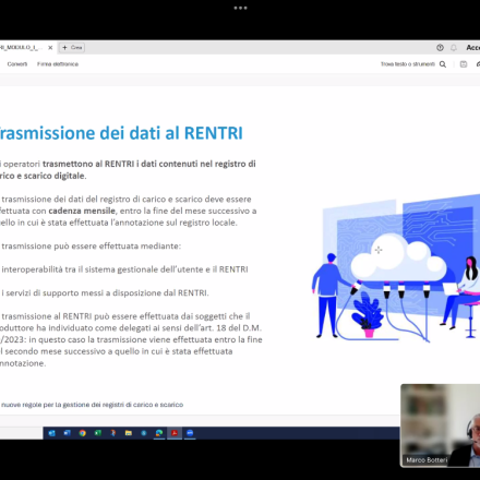 RENTRI RIFIUTI TRASMISSIONE DATI