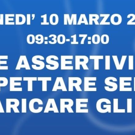 assertività corso sondrio