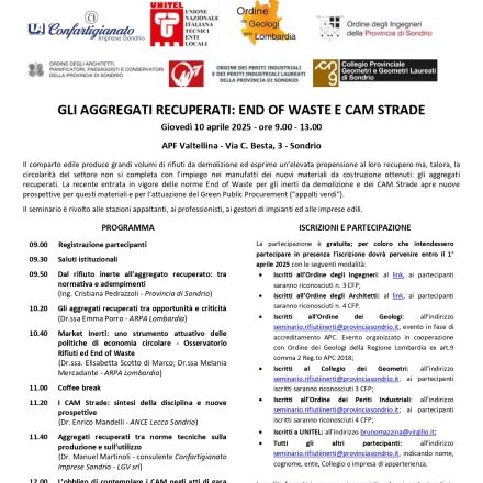 Locandina seminario Aggregati recuperati