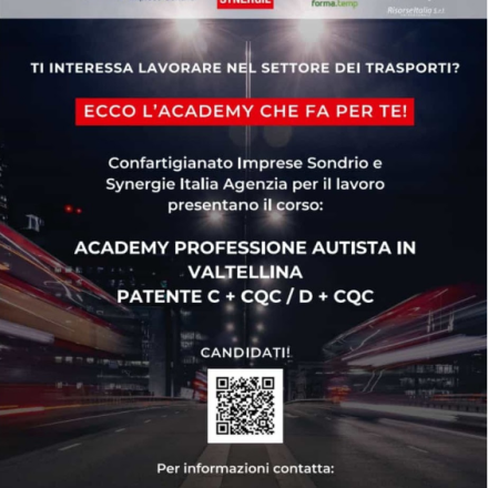 Academy Professione Autista in Valtellina