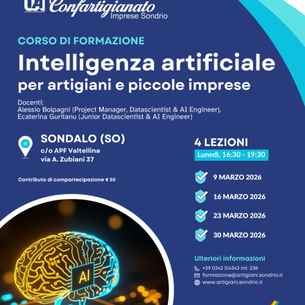 Corso AI-SONDALO