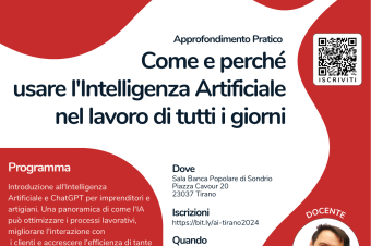 intelligenza artificiale corso tirano