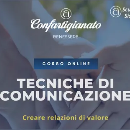 tecniche di comunicazione settore benessere