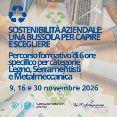sostenibilità corso novembre 2026